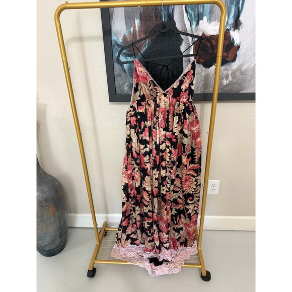 NWT Free People Primmy Printed Maxi Dress M - Picture 3 of 10